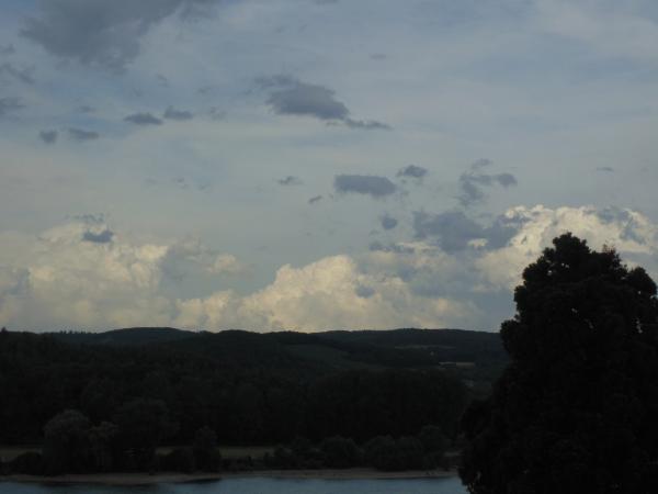 Regenwolken im Juli